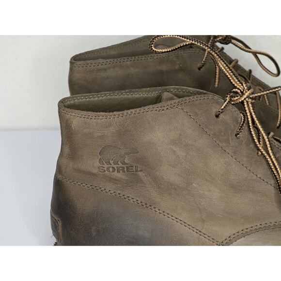 Sorel Men\'s Madson Chukka Waterproof Boots Dark Brown | Size 14 EUC main image 6